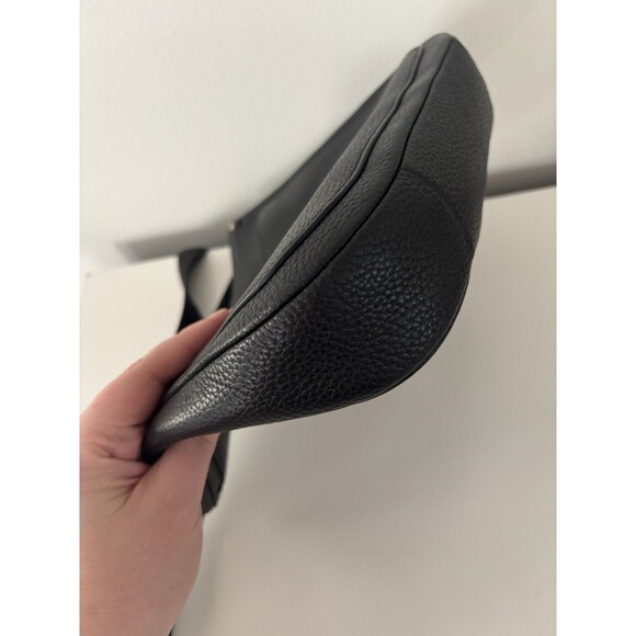 Kate Spade Roulette Messenger Black Leather Crossbody Bag Purse - Picture 8 of 16